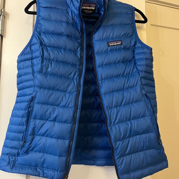 Patagonia Women's Down Sweater Vest - Blue Medium - Picture 2 of 2